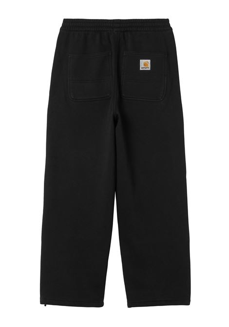 pantaloni double knee sweat uomo neri CARHARTT WIP | I03554689.06